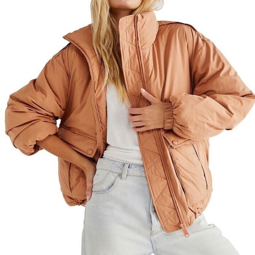 NWT Free People Duvet Bomber Jacket